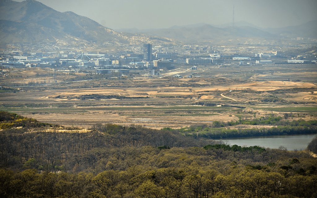 This is a field similar to the one in "Crash Landing on You" at the border of North and South Korea.